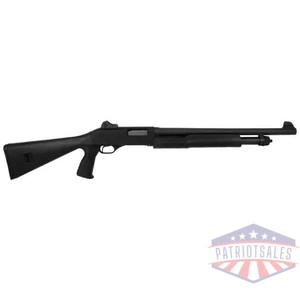 STEVENS 320 SECURITY PUMP 12GA - 3" 18.5" PISTOL GRIP BLACK