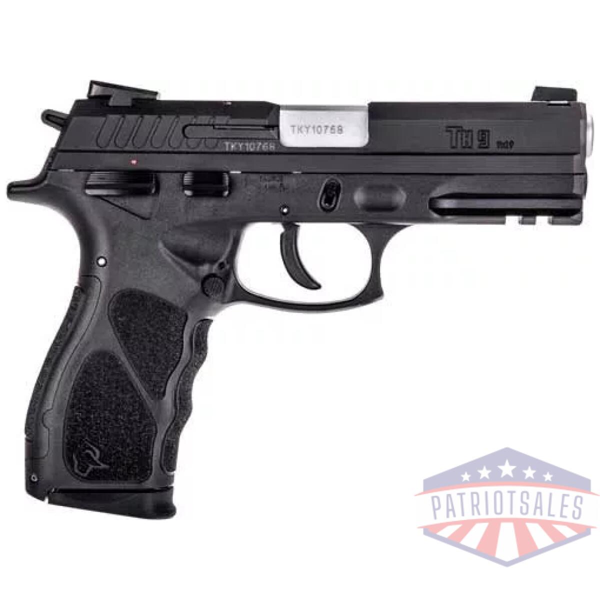 G1th9041 - taurus th9 9mm 4. 25" adj. - 17-shot matte black polymer - g1th9041