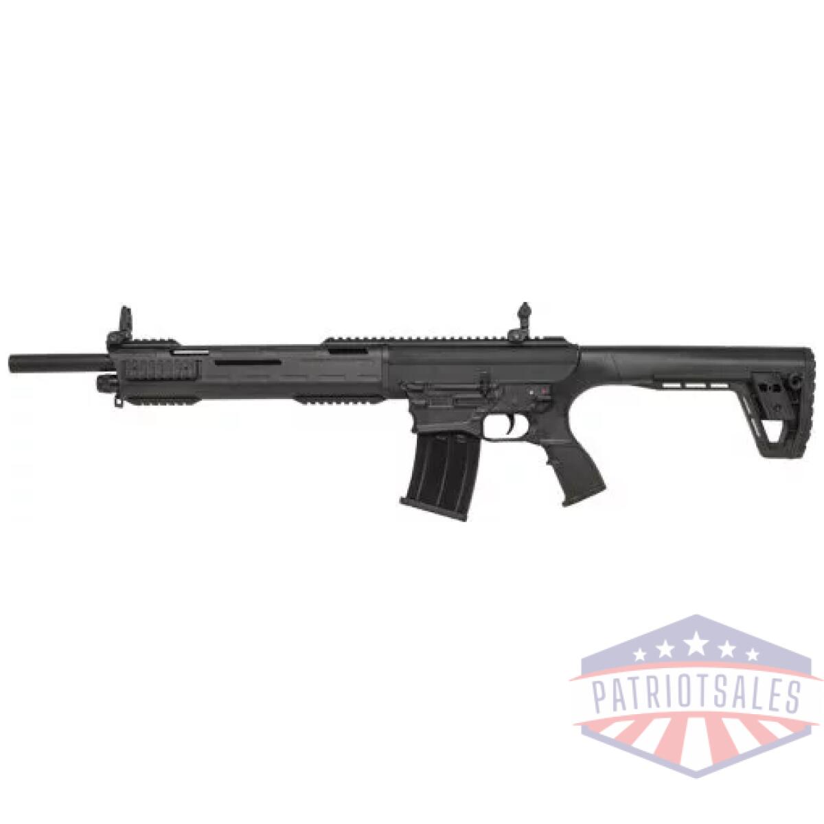 G21000103_left - tokarev tar 12p ar 12 12ga 3" - 18. 5" 5rd black chrome - g21000103 left