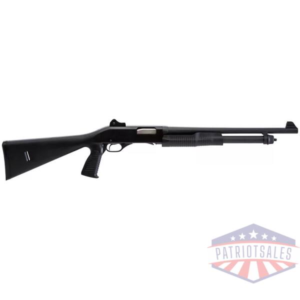 STEVENS 320 SECURITY PUMP 20GA - 3" 18.5" PISTOL GRIP BLACK