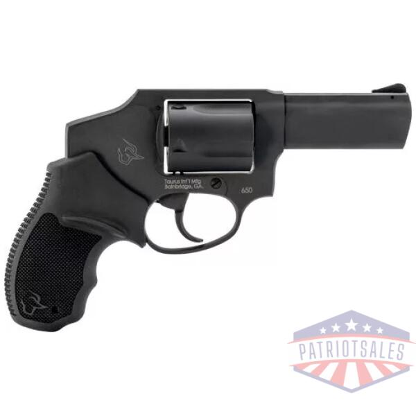 TAURUS 650 357MAG 3" FIXED - 5-SHOT BLACK RUBBER