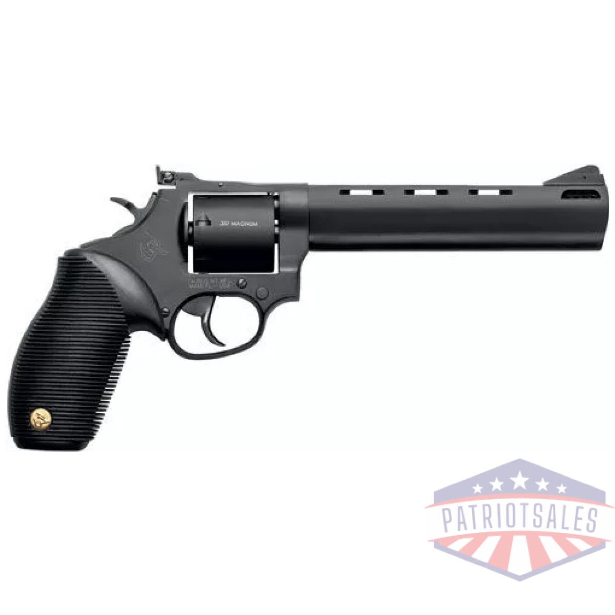 G2692061 - taurus 692 38/357/9mm 6. 5" adj - 7-shot ported matte blk ribber - g2692061