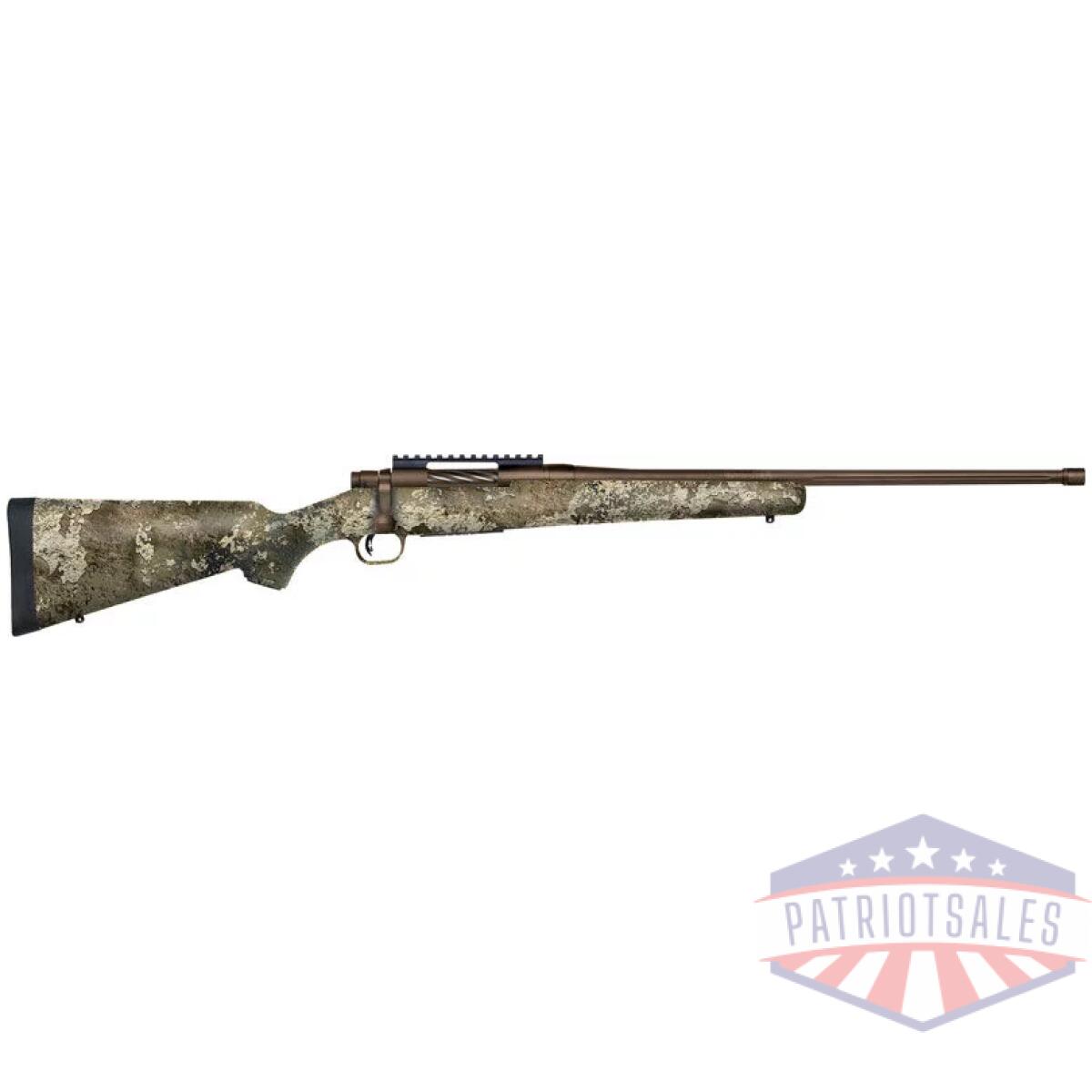 G28074 - mossberg patriot predator 22" - 22-250 brown cerakote/strata - g28074