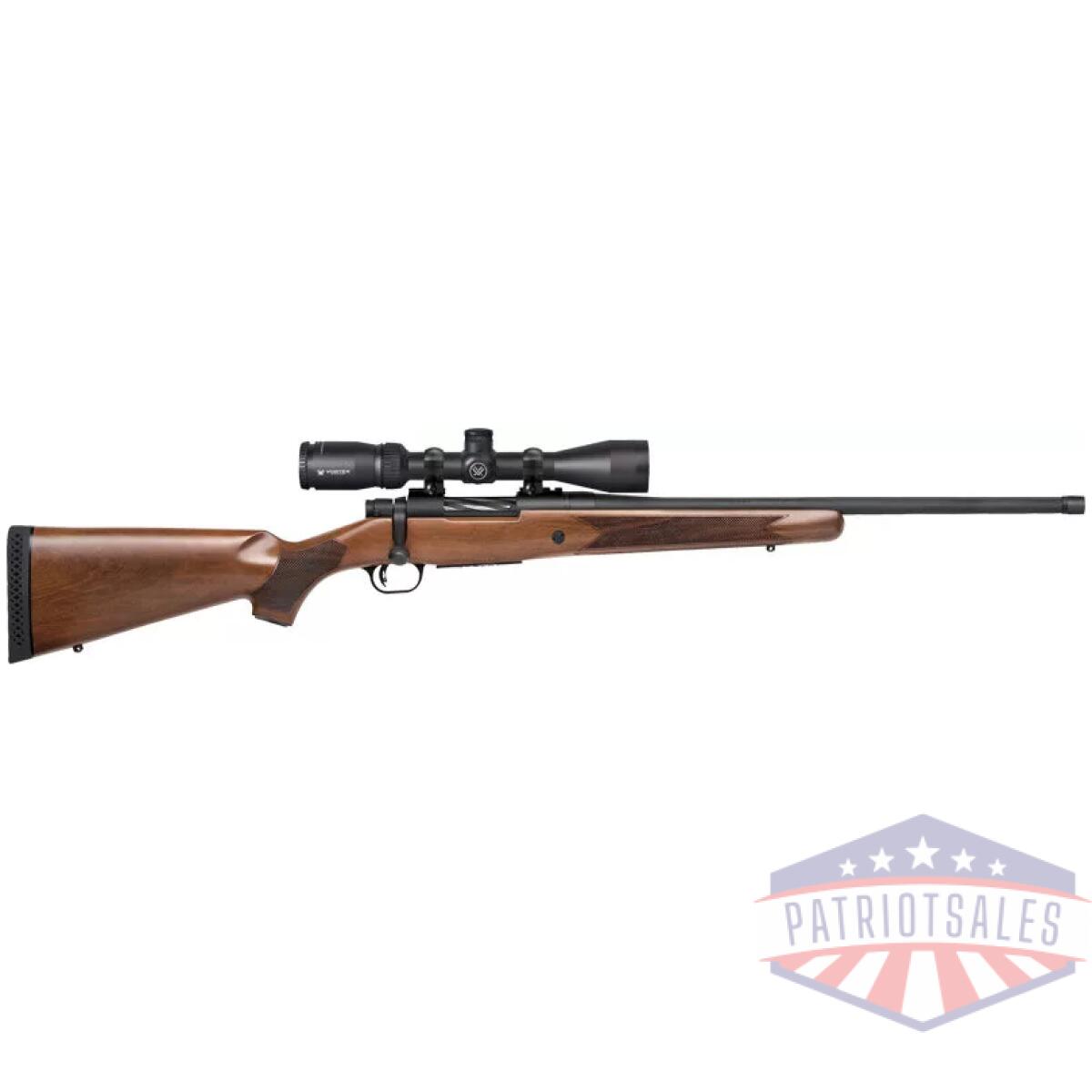 G28242. Webp - mossberg patriot combo 400 leg - 20" vortex 3-9x40 blue walnut - g28242