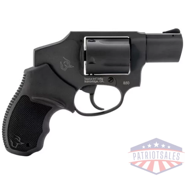 TAURUS 850 38SPL 2" FIXED - 5-SHOT BLACK RUBBER