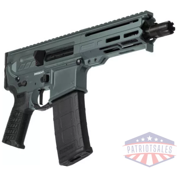 CMMG PISTOL DISSENT MK4 300AAC - 6.5" 30RD CHARCOAL GREEN