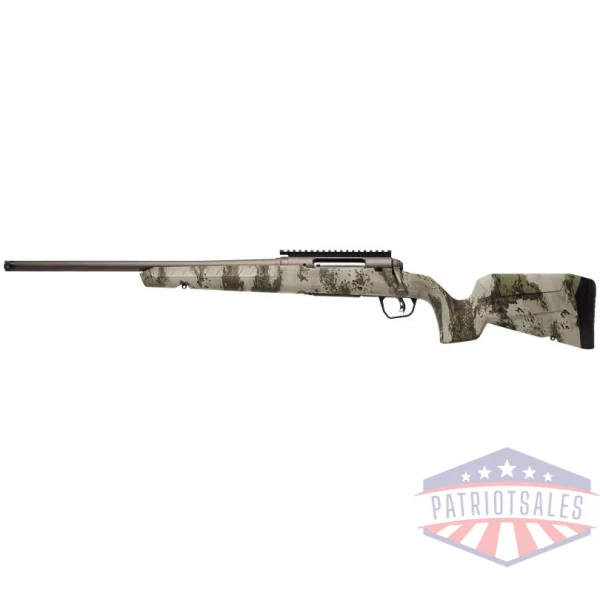 SAVAGE AXIS 2 PRO 243 20" HSB - LH COMPACT TB BRONZE/WOODLAND