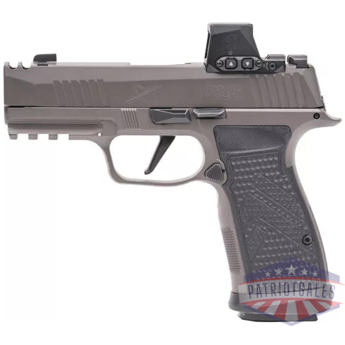 G365axgca9legrx - sig p365 axg legion 9mm 3. 1" - xray-3 romeo x (3)17rd g10 - g365axgca9legrx