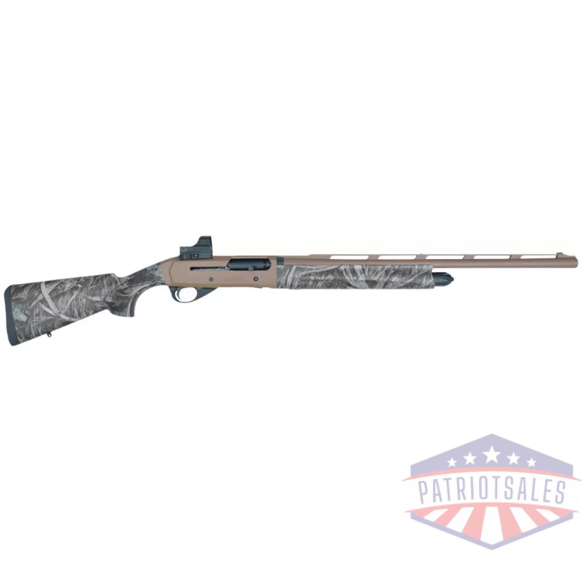 G390155 - girsan mc312 12ga. 24" gobbler - red dot 3. 5" camo w/fo frnt st - g390155