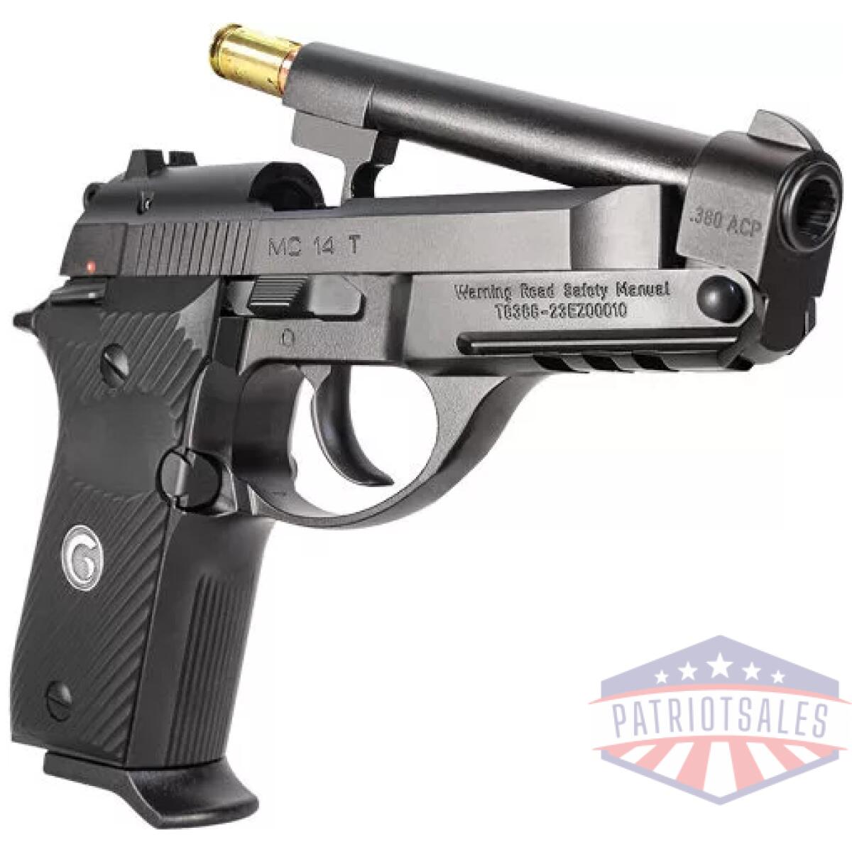 G390850_angle - girsan mc14t solution 380acp - black tipup 13rds - g390850 angle