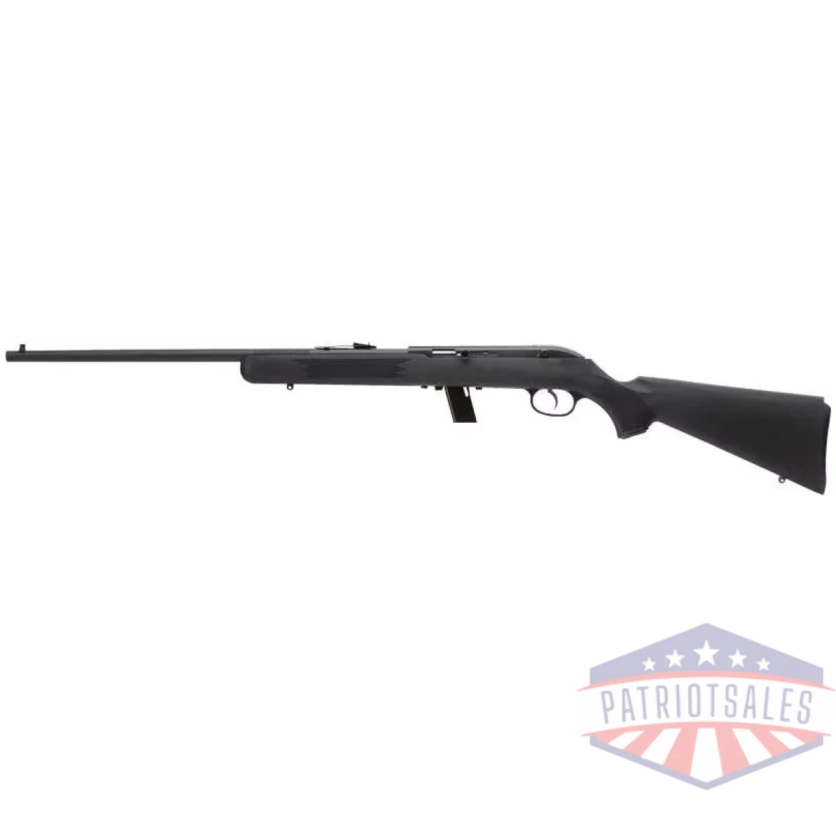 G40060. Webp - savage 64fl 22lr 21" bbl lh - blued/black synthetic - g40060