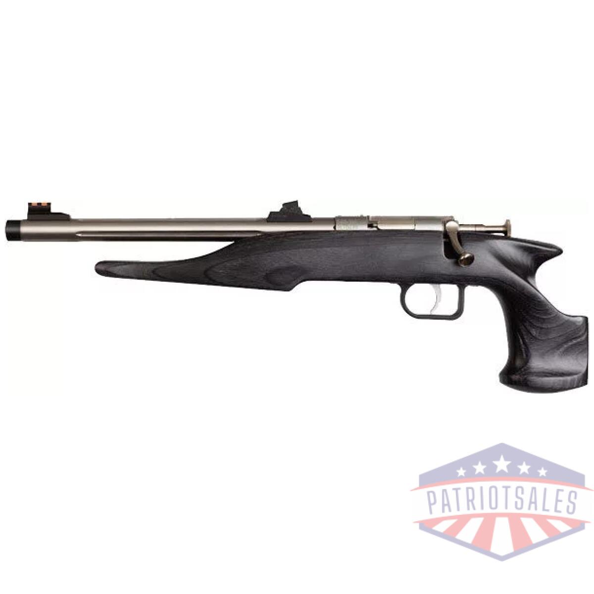 Chipmunk pistol hunter 22lr - stainless/black lamnt threaded - image 1