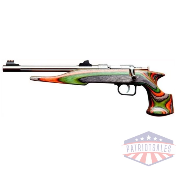 CHIPMUNK PISTOL HUNTER 22WMR - STAINLESS/CAMO LAMNT THREADED