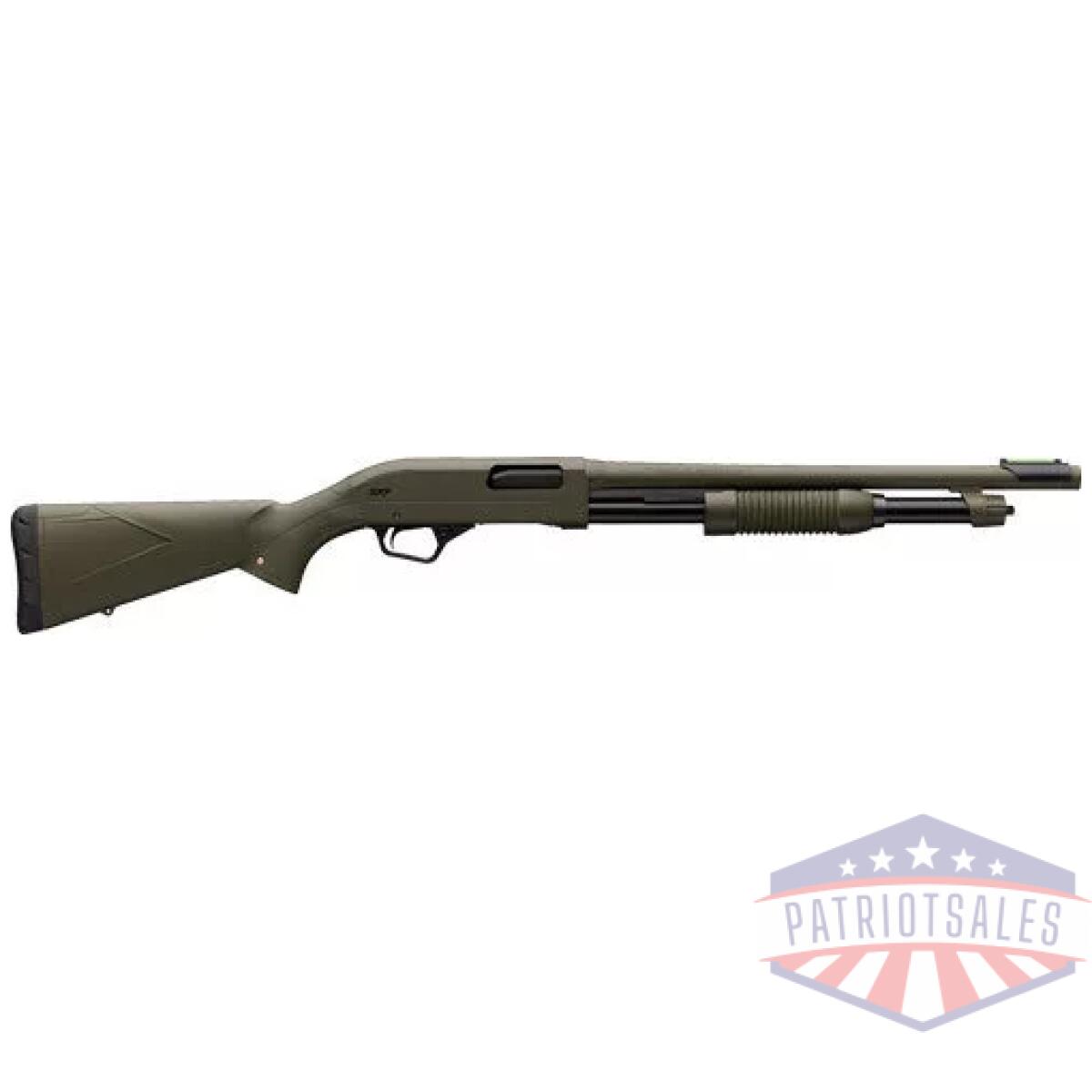 G512425395 - winchester sxp defender 12ga - 3" 18" od green synthetic - g512425395