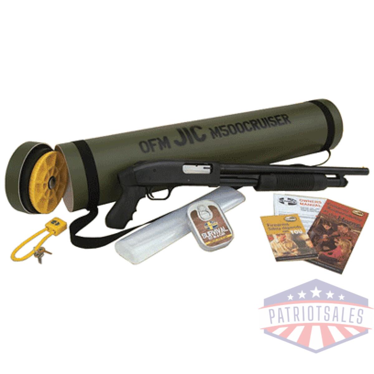 G51340 - mossberg 500 tactical jic 12ga - 3" 18. 5" 6rd blued synthetic - g51340