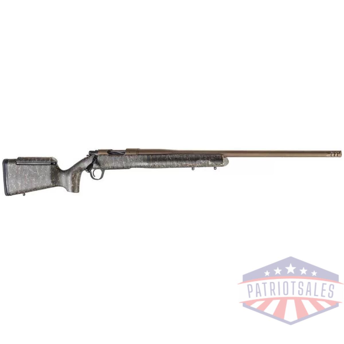 G8010201900 - christensen mesa lr 7mm prc - 26" thread bronze/grn-blk-tan - g8010201900