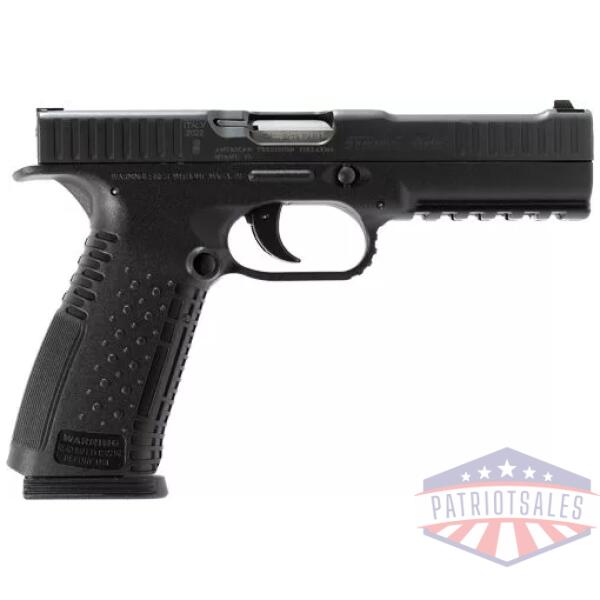 APF STRIKE ONE 9MM 5" BBL - 3-DOT SIGHT 2 17RD MAGS BLACK