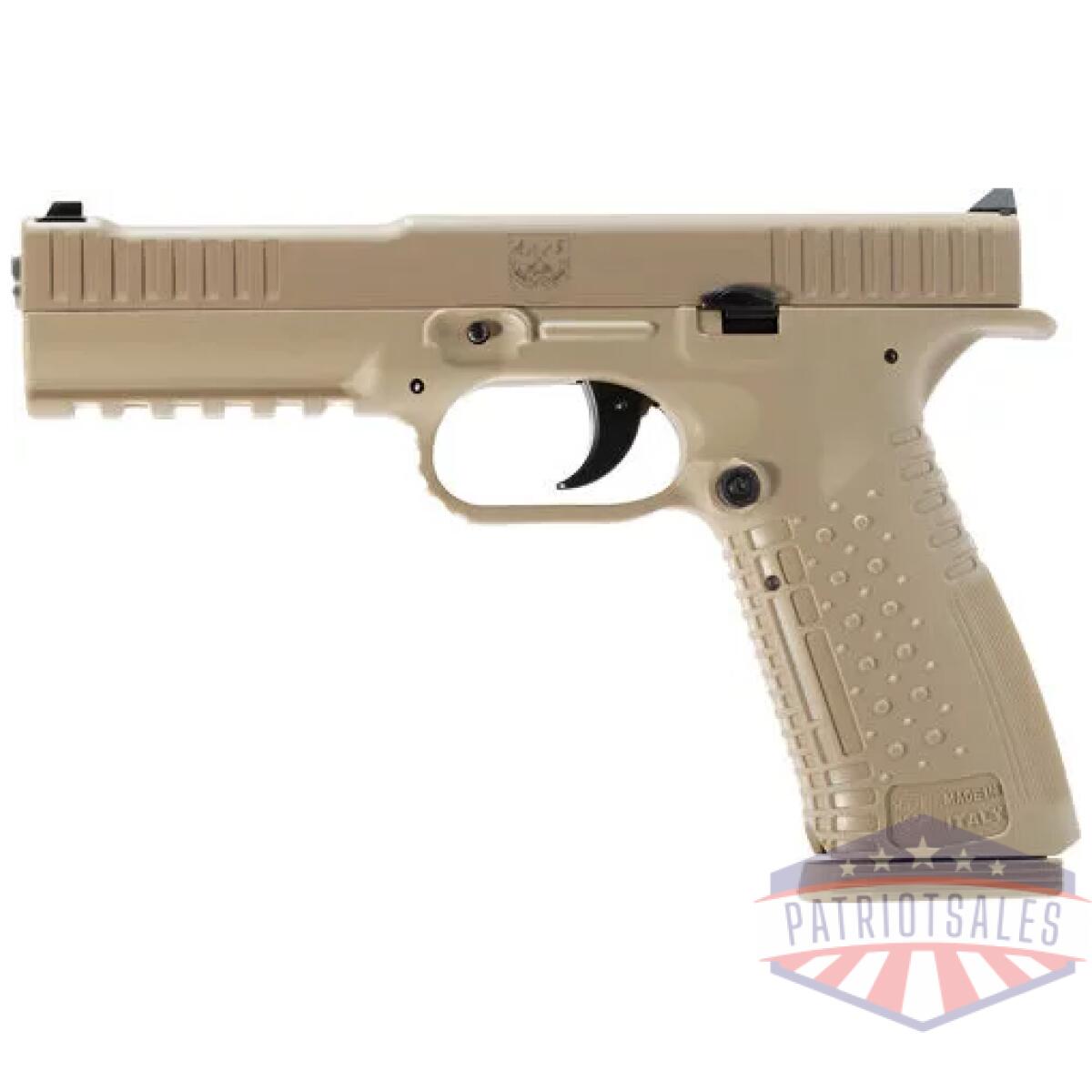 Gafs19ta17_left - apf strike one 9mm 5" bbl - 3-dot sight 2 17rd mags tan - gafs19ta17 left