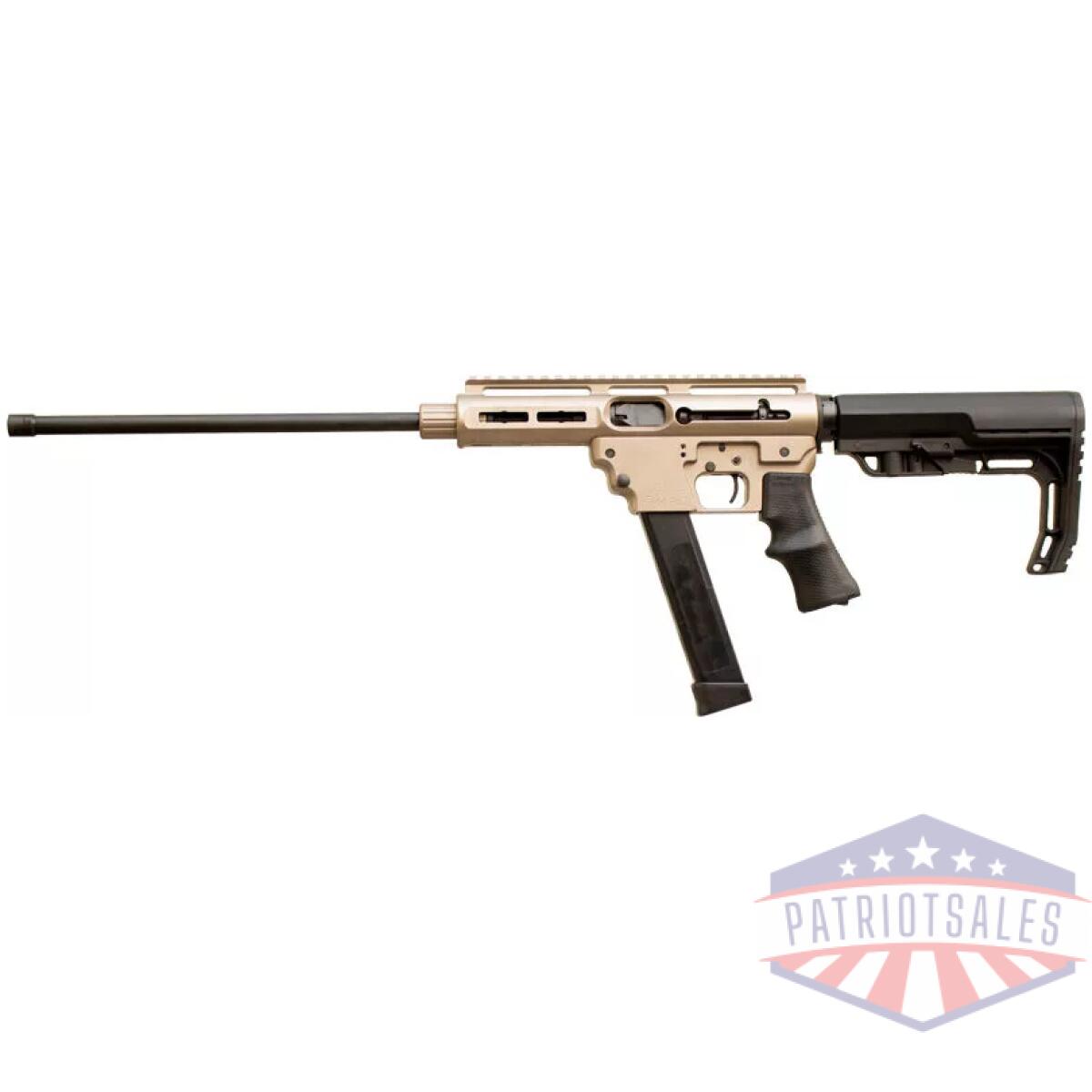 Galte9bktn_left - tnw aero survival rifle lte - 9mm 16" tb 33rd fde - galte9bktn left