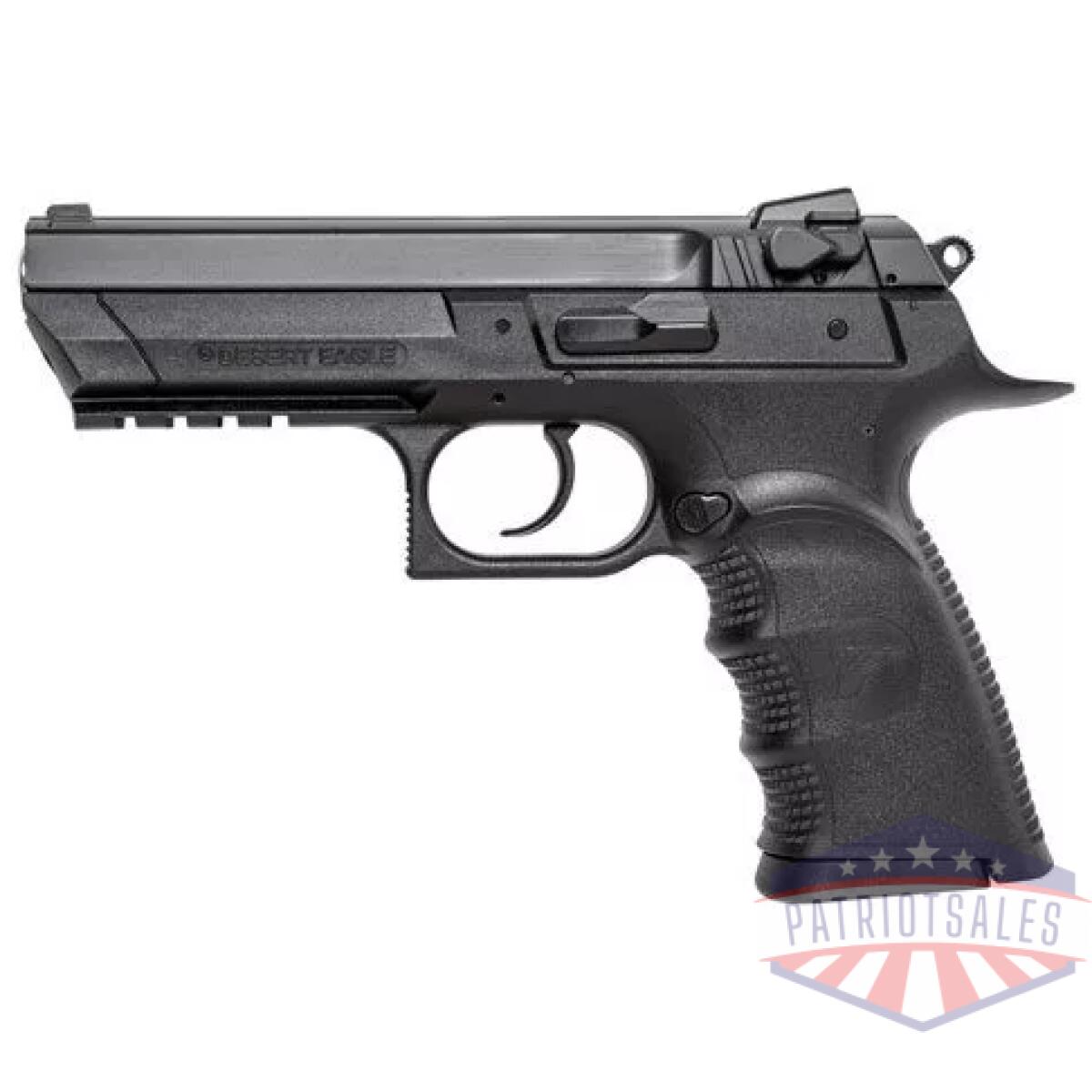 Gbe99153rl_1. Webp - desert eagle baby iii 9mm - 15rd. Black polymer w/rail - gbe99153rl 1