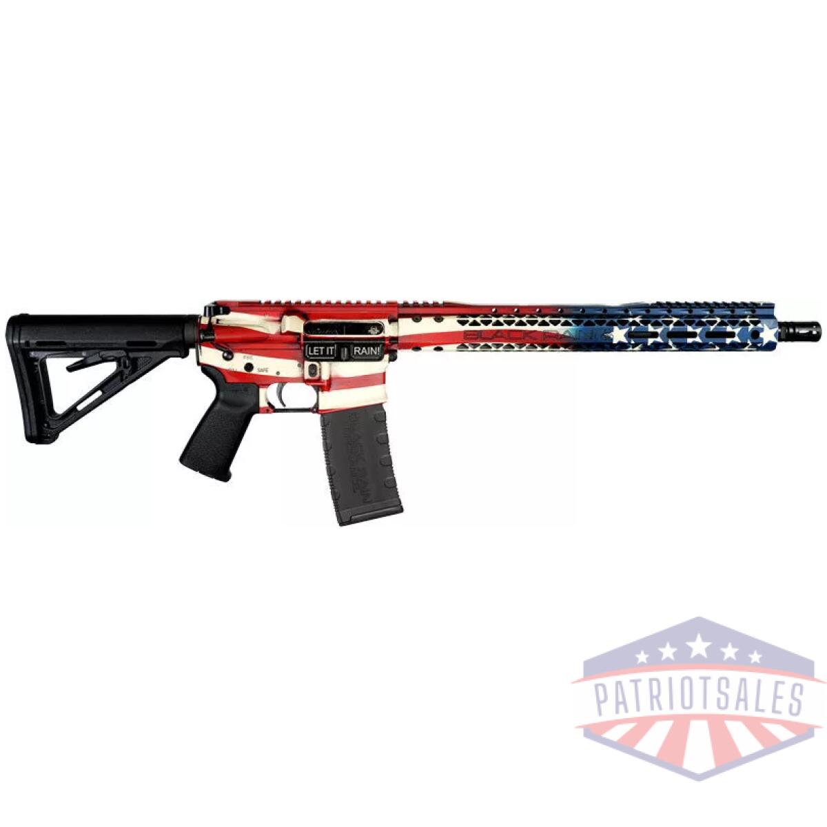 Gbropatamerica. Webp - black rain spec+ patriot rifle - 5. 56 16" american flag 30rd - gbropatamerica
