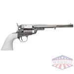 CIMARRON 1851RM WB HICKOK - 38SPL 7.5" FS NICKEL ENGRAVED