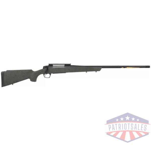 CVA CASCADE 7MM PRC 24" #3 - W/RAIL BLACK/OD GREEN