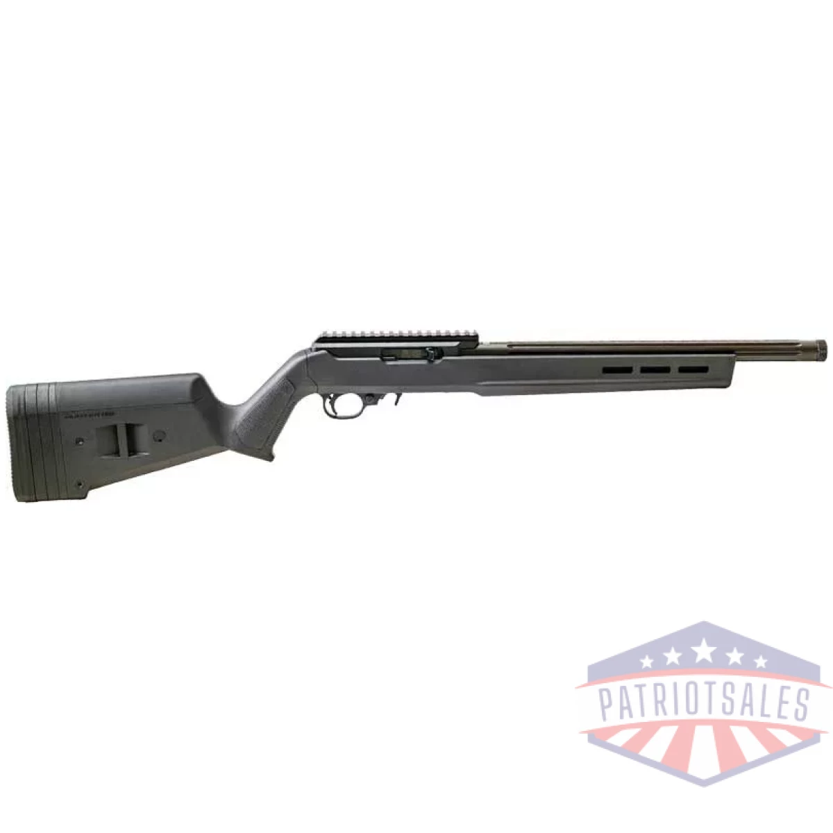 Gfx2216s01 - faxon 10/22 magpul 22lr rifle - 16" heavy fluted black - gfx2216s01