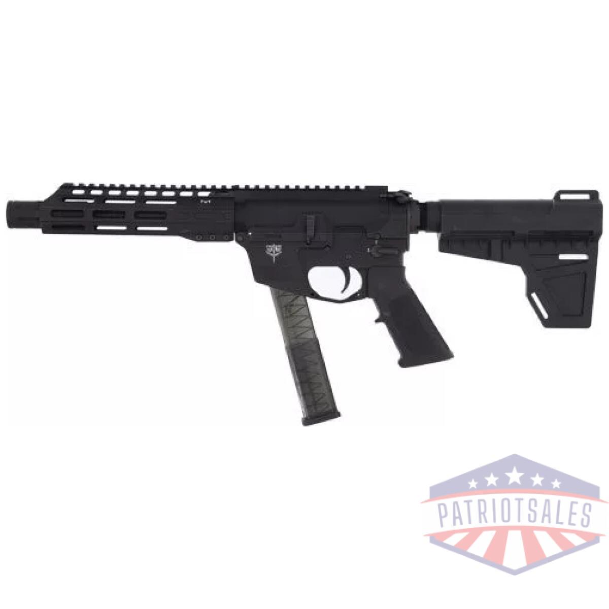 Gfx9p8_left - freedom ordnance fx9 pistol - 9mm 8. 25" 33rd m-lok brace - gfx9p8 left