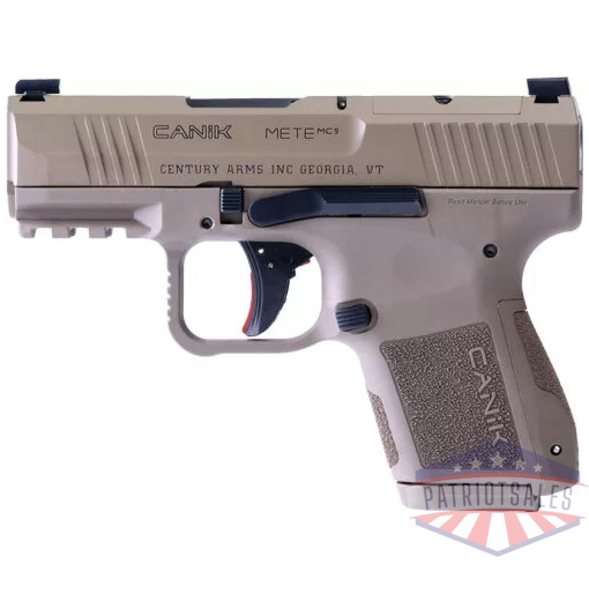 Ghg7620dn. Webp - canik mete mc9 9mm 3. 18" bbl - or fs 2-mags flate dark earth - ghg7620dn