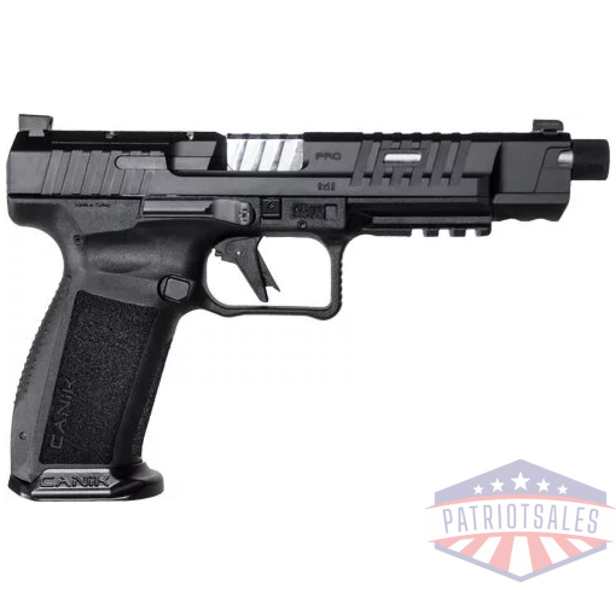 Canik mete sfx pro 9mm 5. 74" - bbl. Or fs 1-18/1-20 mag black - image 1