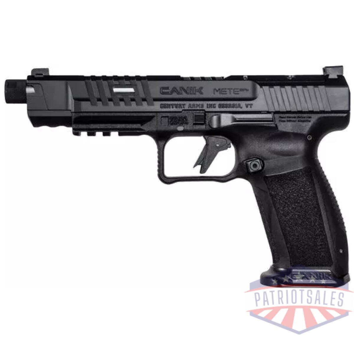 Canik mete sfx pro 9mm 5. 74" - bbl. Or fs 1-18/1-20 mag black - image 2