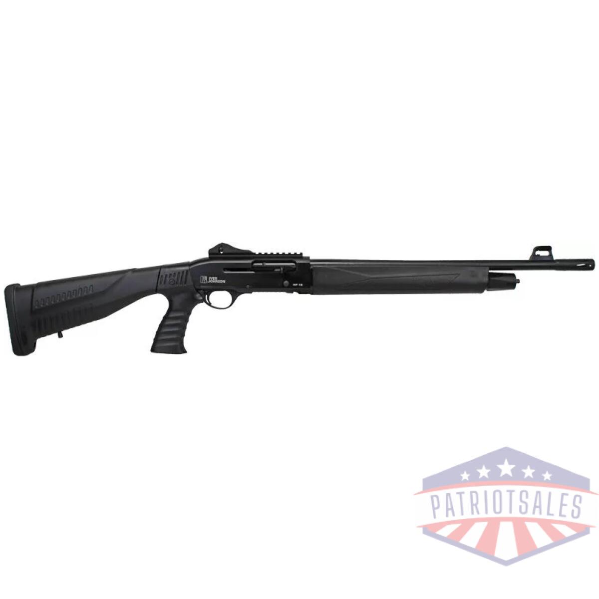 Iver johnson hp18 20ga 3" - 18. 5" cyl black pg buttstock - image 1