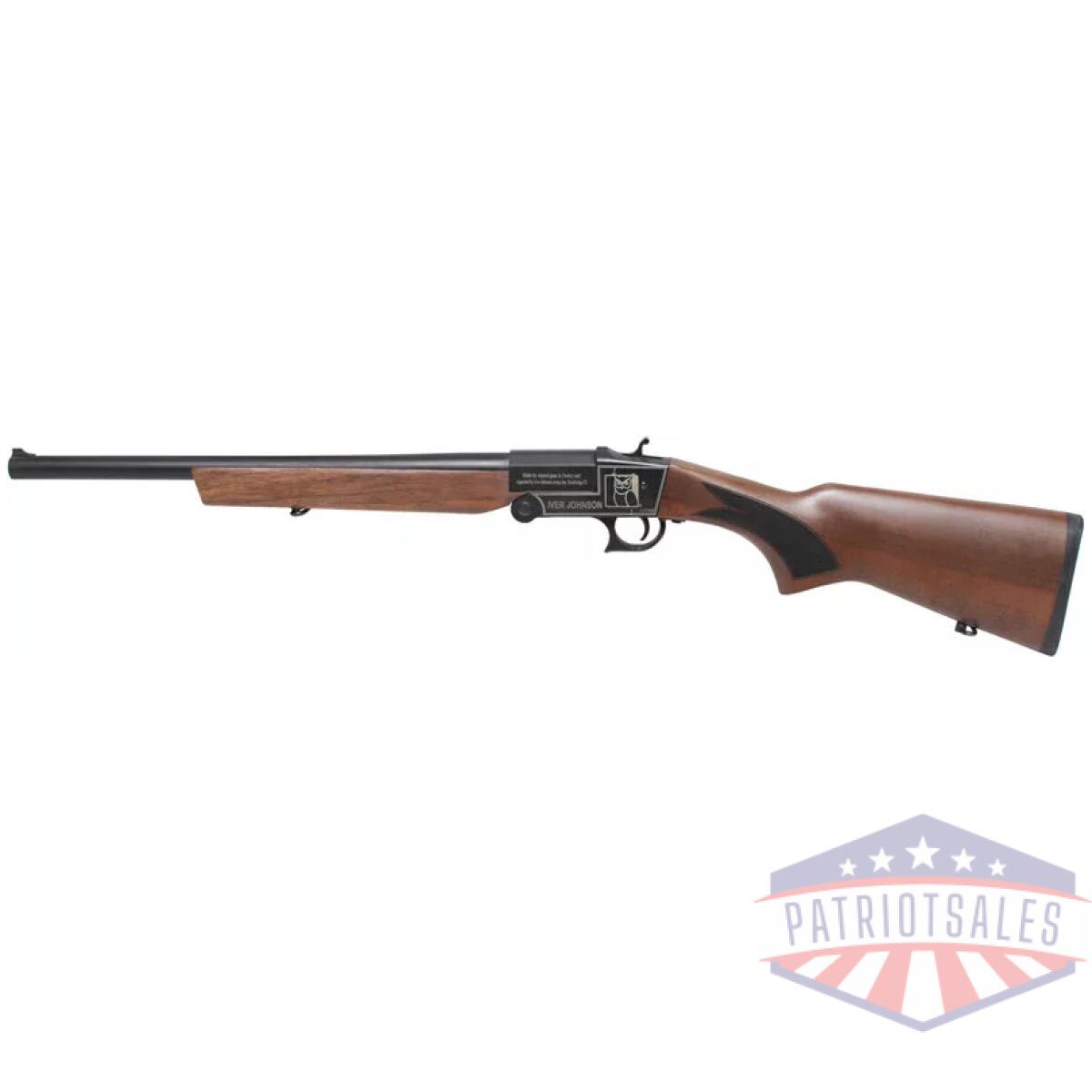 Gij7002018yc - iver johnson 700 youth 20ga - 3" 18. 5" black wood - gij7002018yc