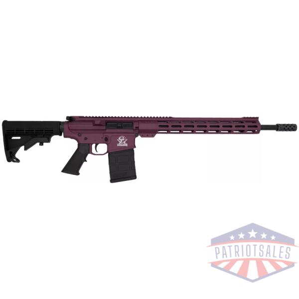 GLFA AR10 RIFLE 308 WIN 18" - NITRIDE BBL 10-SHOT BLK CHERRY