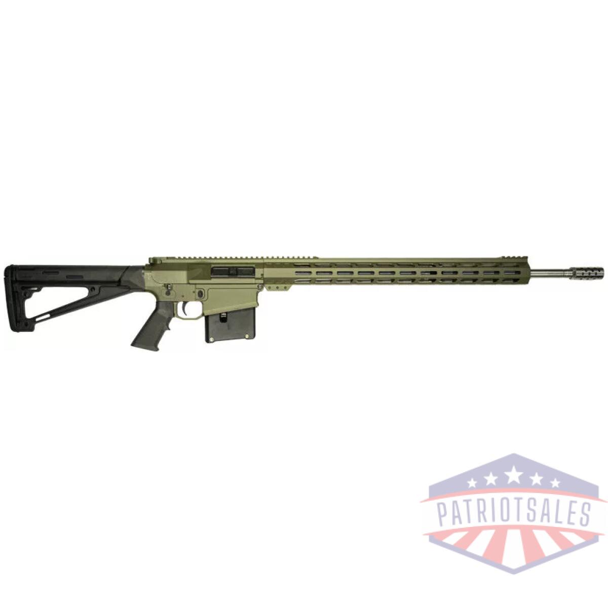 Gl10la7remssodg. Webp - glfa gl10 rifle 7mm rem mag - 24" 1:8 ss bbl od green - gl10la7remssodg