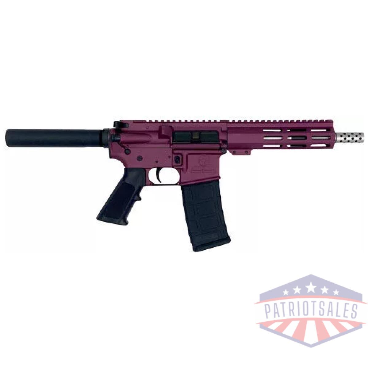 Gl15223sspchy. Webp - glfa ar15 pistol 223 wylde - 7. 5" stainless bbl blk cherry - gl15223sspchy