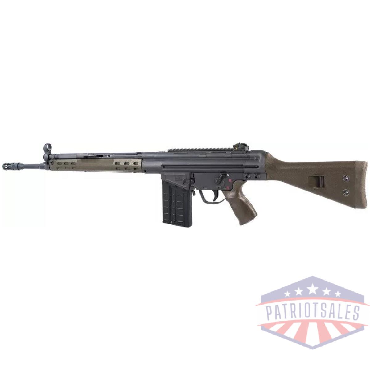 Gptr101 - ptr ptr-91gir 308win 18" 20rd - parkerized/od green furniture - gptr101
