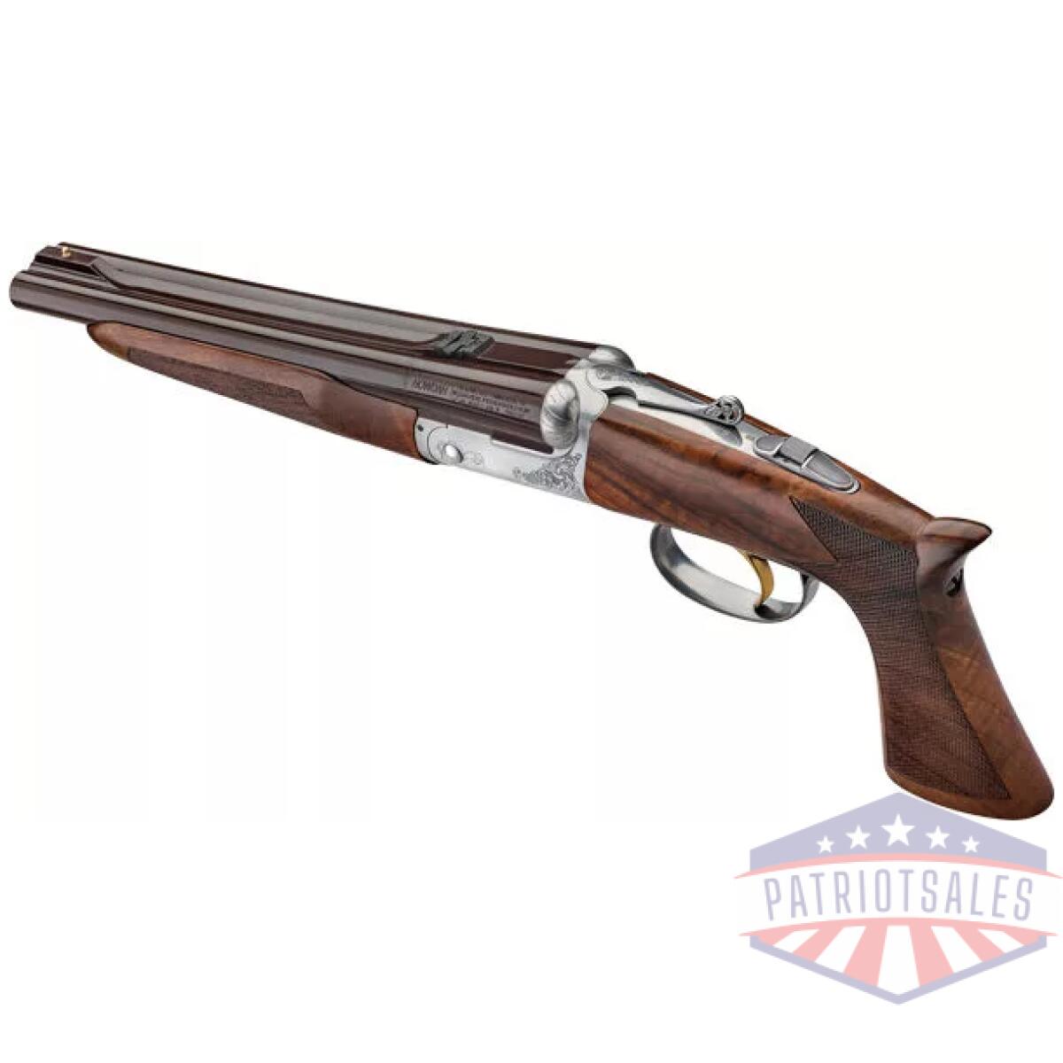 Gsl641410. Webp - pedersoli howdah deluxe 45/410 - 10. 25" 3" wood/blued - gsl641410