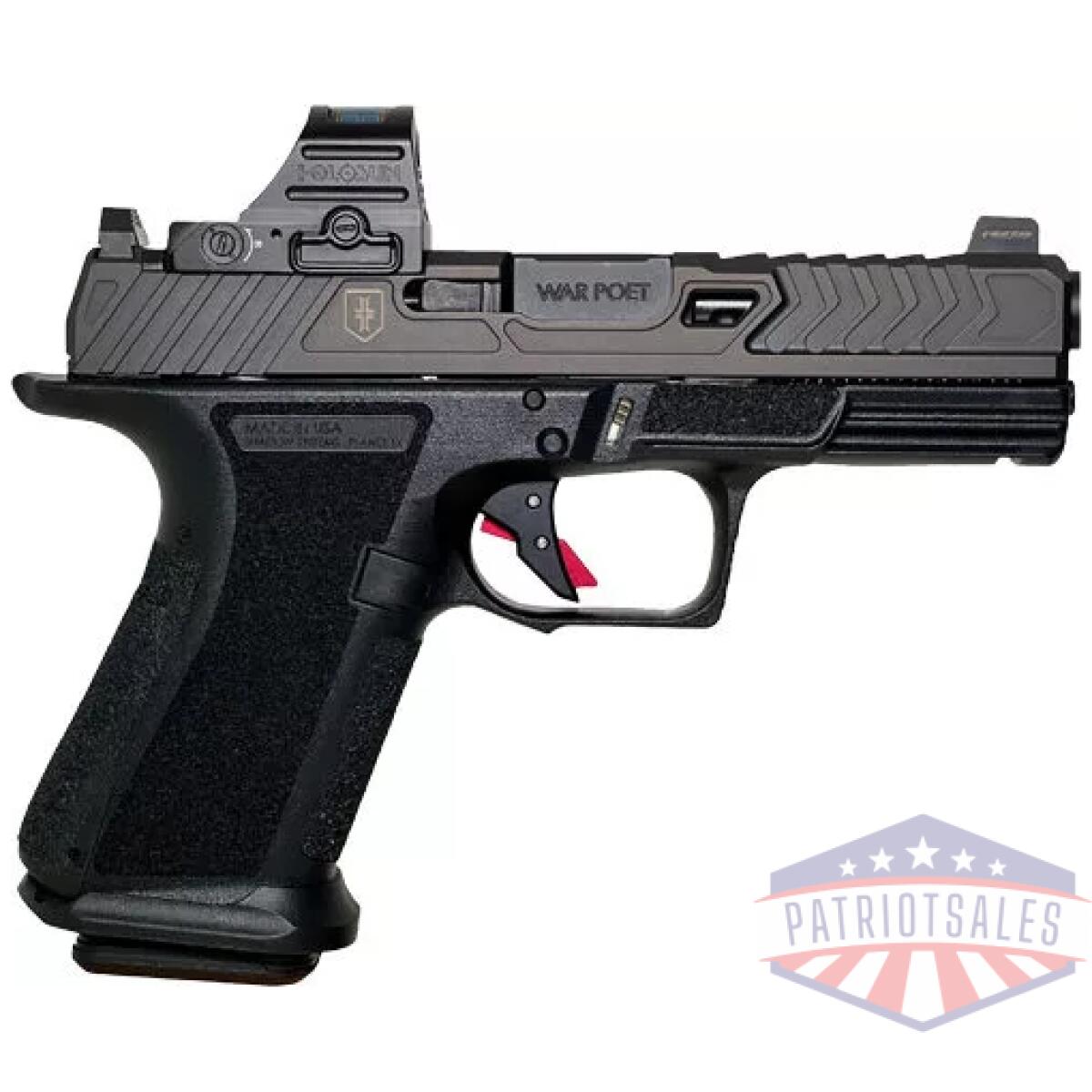 Gss1089h - shadow systems war poet mr920 - elite unthreaded holosun 507c - gss1089h