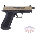SHADOW SYSTEMS XR920 ELITE 9MM - OPTIC CUT THREADED COYOTE/BLK