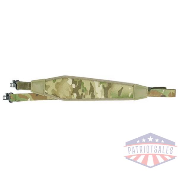 GROVTEC PREMIUM PADDED SLING - 48X1 CAMO/MULTICAM W/ SWIVELS