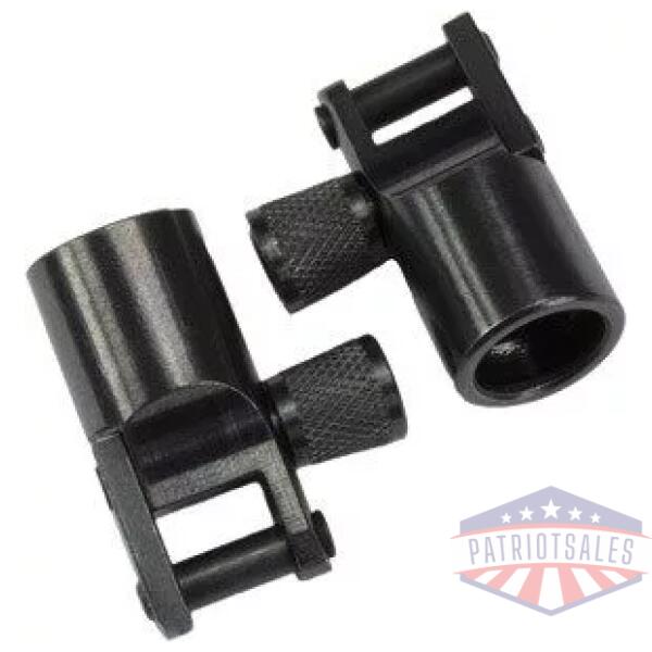 GROVTEC PUSH BUTTON BASE TO - SWIVEL STUD ADAPTOR BLACK
