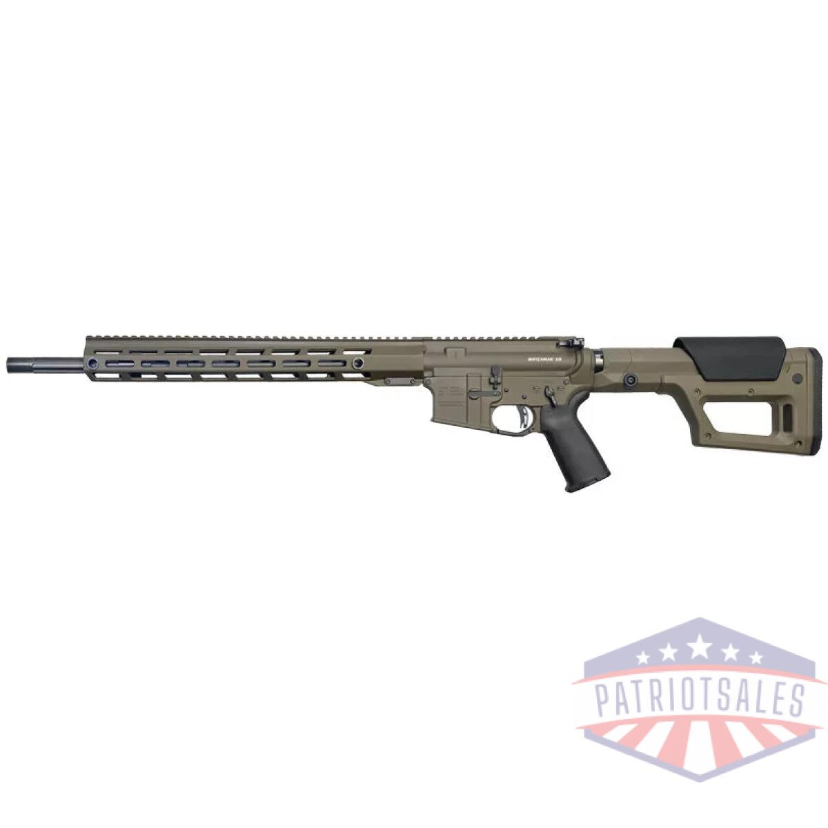 Gwm22arcbrn18_left - rise watchman xr ar-15 rifle - 22 arc 18" patriot brown 10rd - gwm22arcbrn18 left