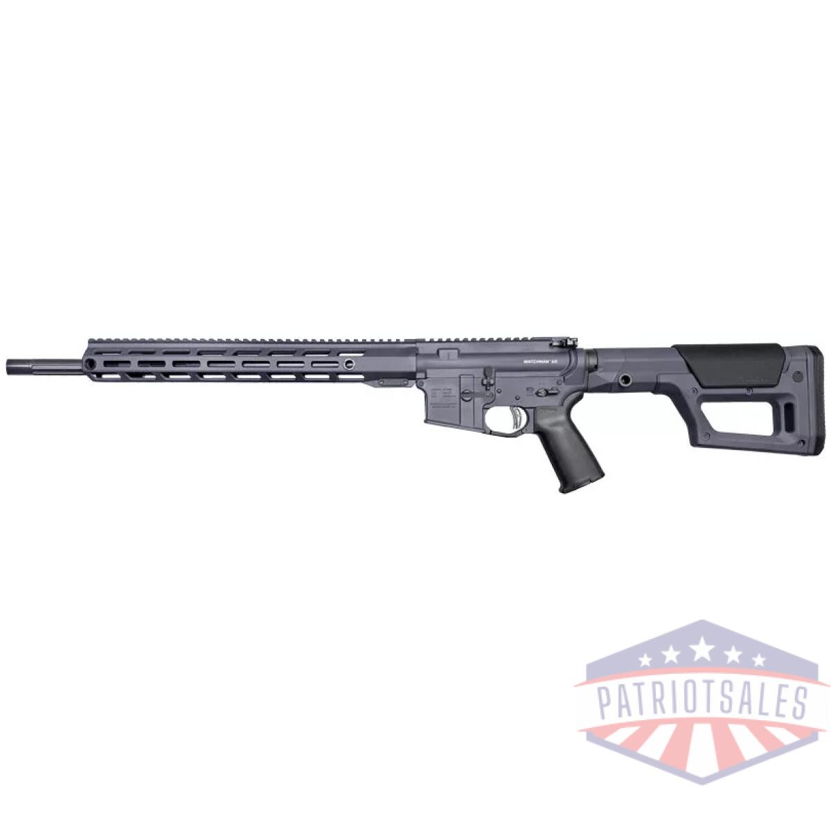 Gwm22arcgry18_left - rise watchman xr ar-15 rifle - 22 arc 18" sniper grey 10rd - gwm22arcgry18 left