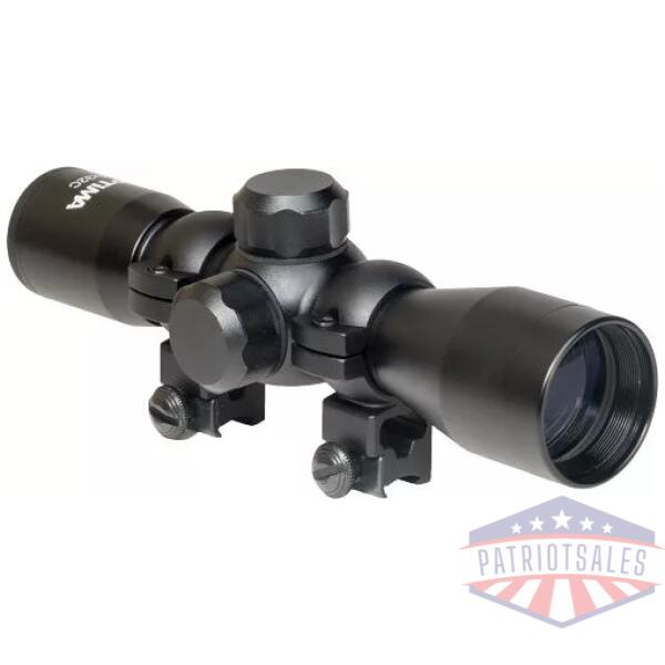 HATSAN OPTIMA 4x32C COMPACT - SCOPE W/RINGS & CAPS