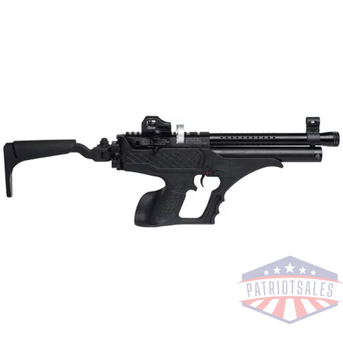 Hgsorttact25. Webp - hatsan sortie tact. 25 625fps - black/synth w/folding stock - hgsorttact25