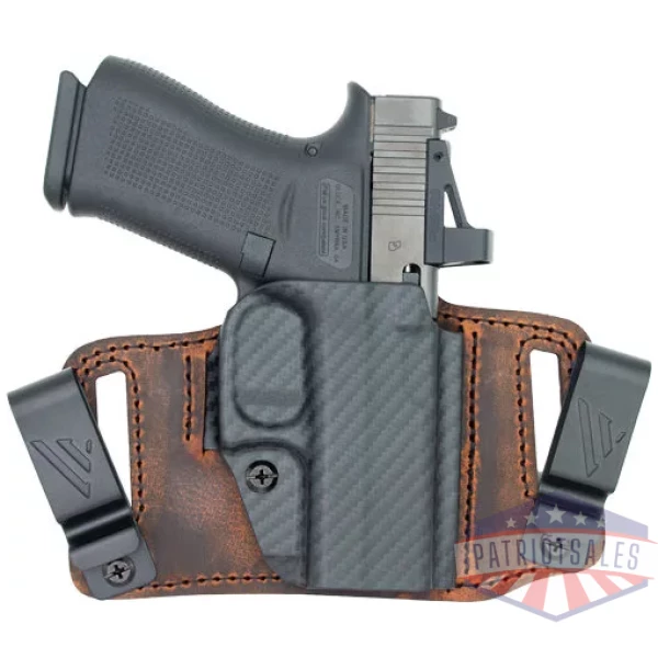 VERSACARRY INSURGENT IWB/OWB - HOLSTER RH FOR GLOCK 19 BROWN