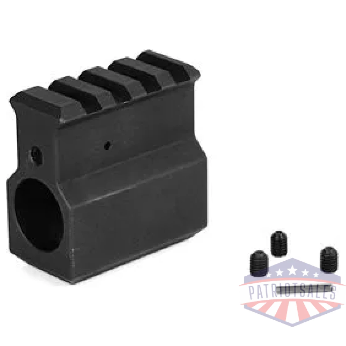 Lbargbr-uh_1 - lbe. 750 gas block w/rail blk - lbargbr uh 1
