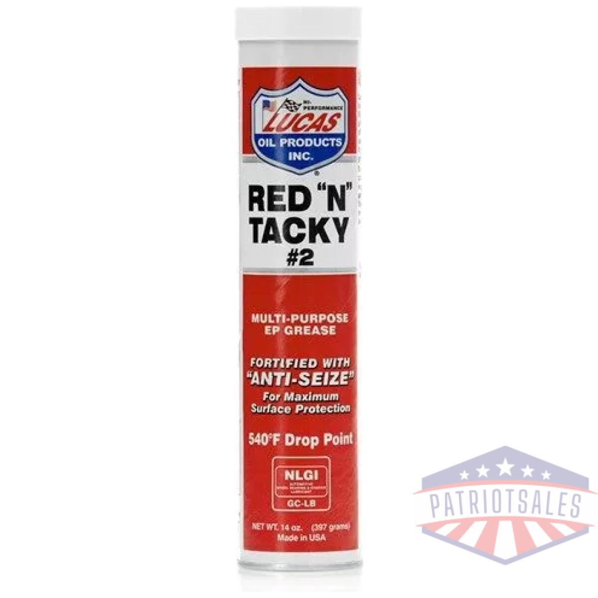 Luc-10005-1 - red ''n'' tacky grease - luc 10005 1